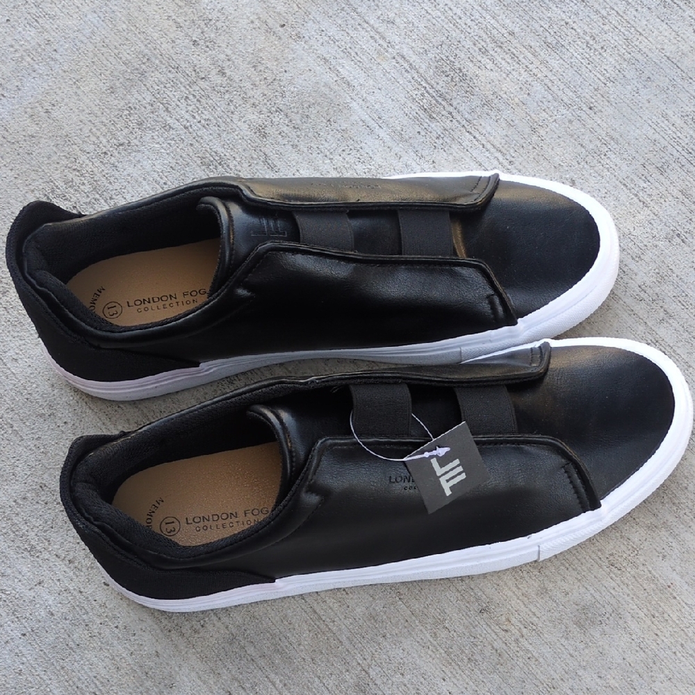 London Fog‎ Men's Memory Foam Francis Low Slip On Shoes Size 13